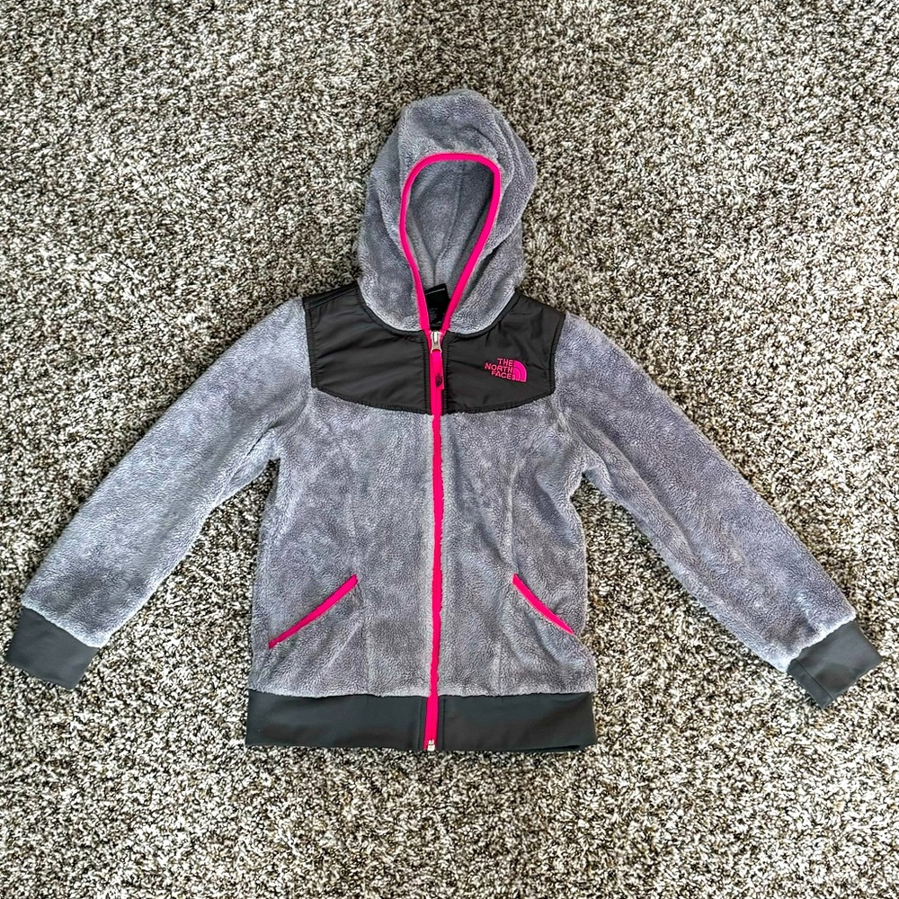 The North Face Girls fleece jacket small